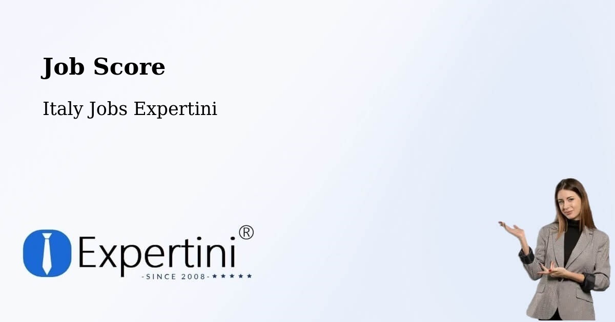 Job Score & Job Description Score Tool – Rivoli - Italy Jobs Expertini
