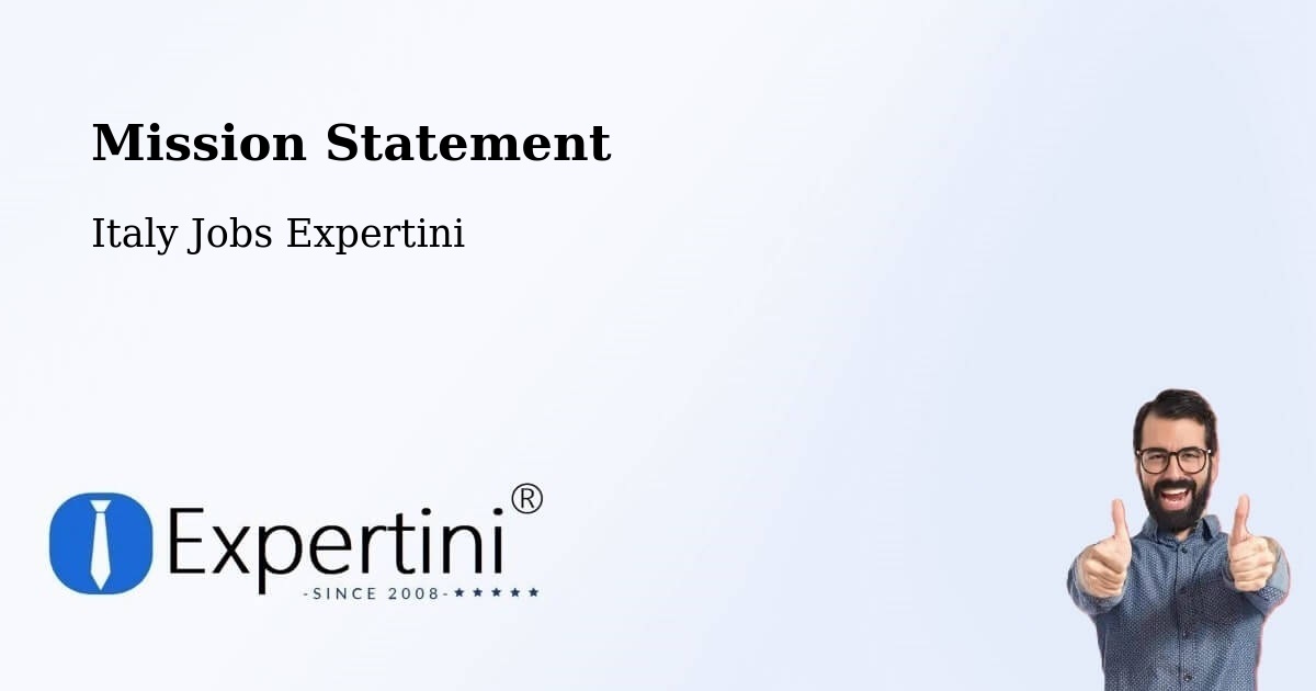 Corporate Mission – Rivoli - Italy Jobs Expertini
